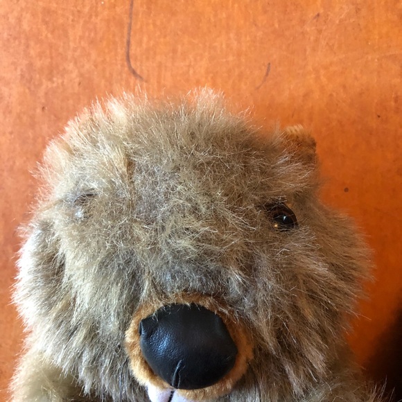 Fuzzy Beaver Slippers - Picture 4 of 5